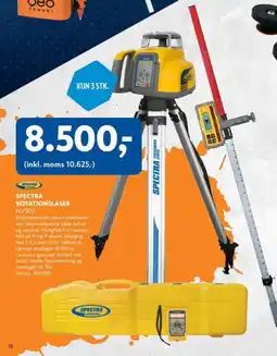 Davidsen Spectra rotationslaser hv302 tilbud