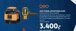 Davidsen Geo fennel rotationslaser fl220 hv m. fr 45 taske tilbud