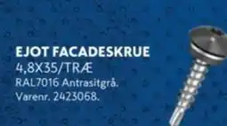 Davidsen Ejot facadeskrue 4,8x35/træ tilbud
