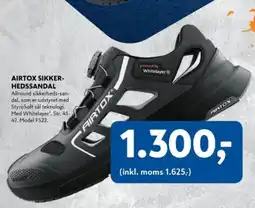 Davidsen Airtox sikker- hedssandal tilbud
