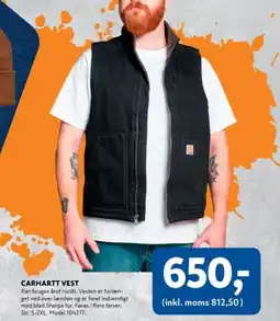Davidsen Carhartt vest tilbud