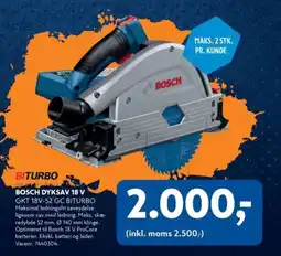 Davidsen Biturbo bosch dyksav 18 v tilbud