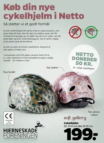 Netto Cykelhjelm tilbud