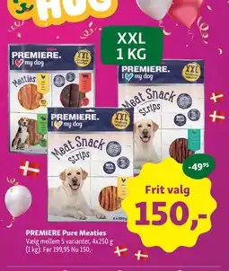 Maxi Zoo Premiere pure meaties tilbud