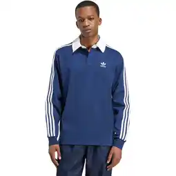 Sport 24 adidas Originals Rugby Langærmet Polo T-shirt Herre tilbud