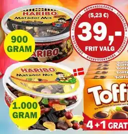 Købmandsgården Haribo, DKK 39 tilbud
