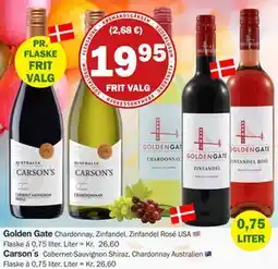 Købmandsgården Carson´s, DKK 19.95 tilbud