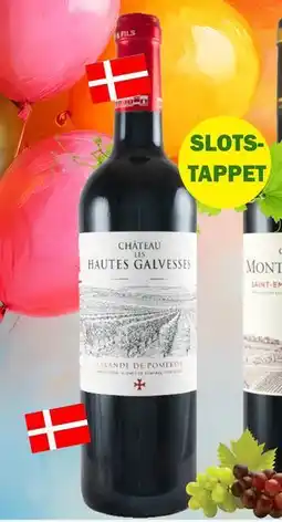 Købmandsgården Lalande de Pomerol Château Les Hautes Galvesses, DKK 55.55 tilbud