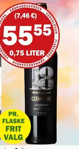 Købmandsgården 18% Comassi, Primitivo, DKK 55.55 tilbud