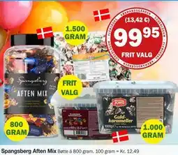 Købmandsgården Spangsberg Aften Mix, DKK 99.95 tilbud