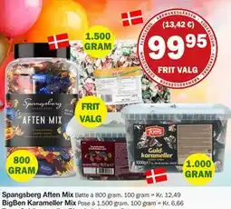 Købmandsgården BigBen Karameller Mix, DKK 99.95 tilbud