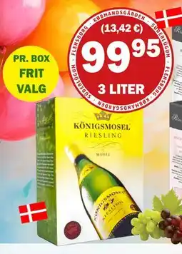 Købmandsgården Königsmosel, DKK 99.95 tilbud