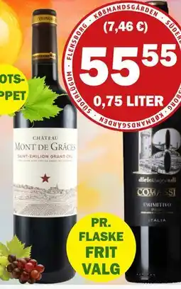 Købmandsgården Saint-Emilion Grand Cru Château Mont de Grâce, DKK 55.55 tilbud