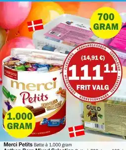 Købmandsgården Merci Petits, DKK 111.11 tilbud