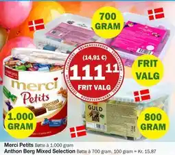 Købmandsgården Anthon Berg Mixed Selection, DKK 111.11 tilbud
