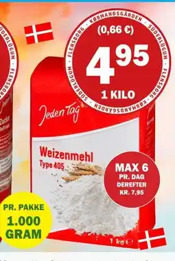 Købmandsgården Jeden Tag - Sukker, DKK 4.95 tilbud