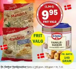Købmandsgården Dr. Oetker Vaniljesukker, DKK 9.95 tilbud