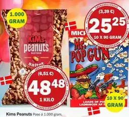 Købmandsgården Kims Peanuts, DKK 48.48 tilbud