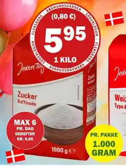 Købmandsgården Jeden Tag - Mel, DKK 5.95 tilbud