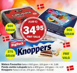 Købmandsgården Knoppers, DKK 34.95 tilbud