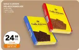 Scandinavian Park GALLE & JESSEN PÅLÆGSCHOKOLADE, DKK 24.99 tilbud