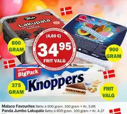 Købmandsgården Panda Jumbo Lakupala, DKK 34.95 tilbud