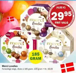 Købmandsgården Merci Lovelies, DKK 29.95 tilbud