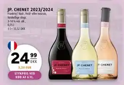 Scandinavian Park JP. CHENET 2023/2024, DKK 24.99 tilbud