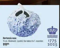 Imerco Hortensia vase, DKK 999.95 tilbud