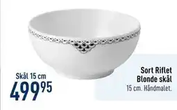 Imerco Sort Riflet Blonde skål, DKK 499.95 tilbud