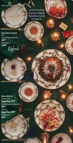 Imerco Stjerne Riflet Jul tekstil tilbud