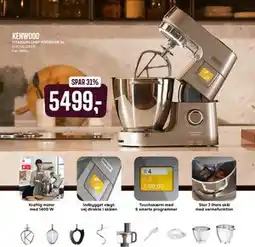 Skousen TITANIUM CHEF PATISSIER XL KWL90.244SI, DKK 5499 tilbud