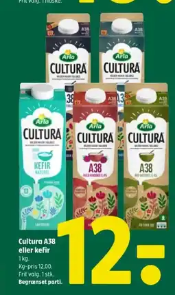 Coop 365 Cultura A38 eller kefir tilbud