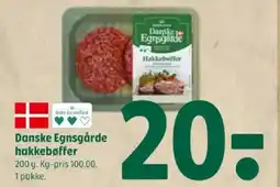 Coop 365 Danske Egnsgårde hakkebøffer tilbud
