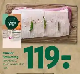Coop 365 Ovnklar flæskesteg tilbud