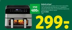 Coop 365 Dobbelt airfryer tilbud