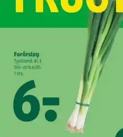 Coop 365 Forårsløg Tyskland tilbud