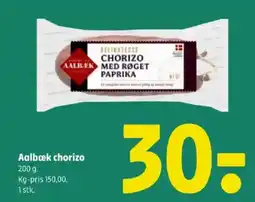Coop 365 Aalbæk chorizo tilbud