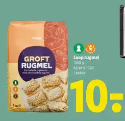 Coop 365 Coop rugmel tilbud