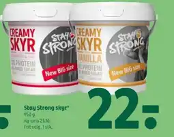 Coop 365 Stay strong skyr tilbud