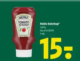 Coop 365 Heinz ketchup tilbud