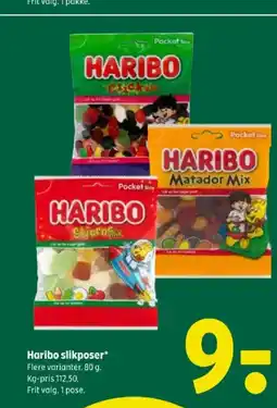 Coop 365 Haribo slikposer tilbud