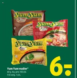 Coop 365 Yum Yum nudler tilbud