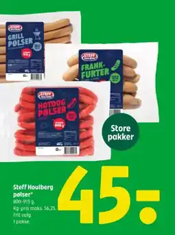Coop 365 Steff Houlberg pølser tilbud