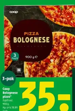 Coop 365 Coop Bolognese pizza tilbud