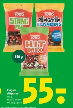 Coop 365 Pingvin slikposer tilbud