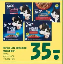 Coop 365 Purina latz kattemad menuboks* tilbud