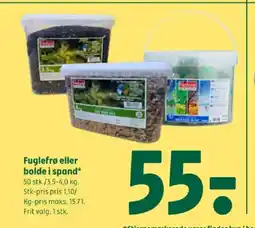 Coop 365 Fuglefrø eller bolde i spand tilbud