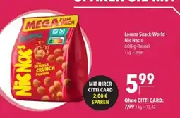 Citti Lorenz Snack-World Nic Nac's tilbud