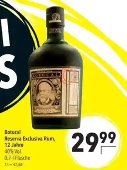 Citti Botucal 12 Jahre Reserva Exclusiva Rum, tilbud